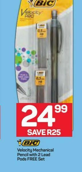 Pick n Pay Bic pencils offer