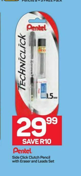 Pentel pencils offer at Pick n Pay