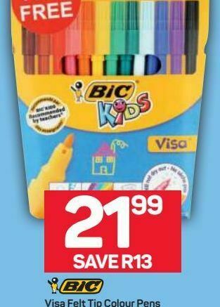Pick n Pay Bic pens offer