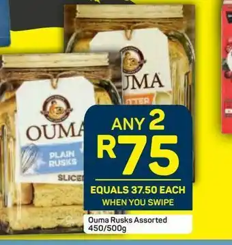 Pick n Pay Ouma sliced rusks 2 offer