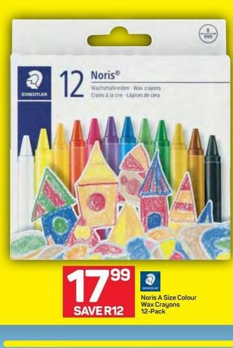 Pick n Pay Staedtler wax crayons offer