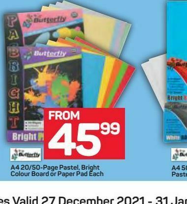 Colour paper offer at Pick n Pay