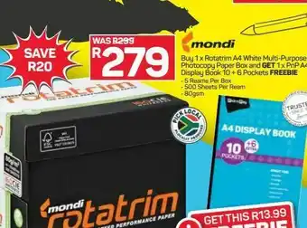 Pick n Pay Hypermarket Mondi paper box offer