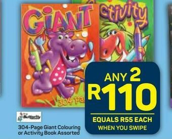 Pick n Pay Butterfly activity book 2 offer