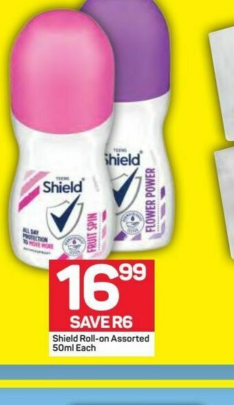Pick n Pay Shield roll-on offer