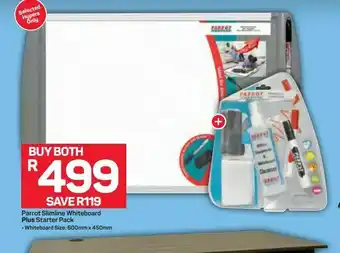 Pick n Pay Parrot whiteboard offer