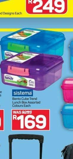 Pick n Pay Hypermarket Sistema lunch box offer