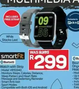 Pick n Pay Hypermarket Smartfit watch offer