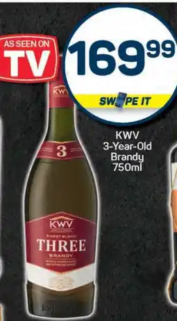 Pick n Pay KWV 3-Year-Old Brandy offer