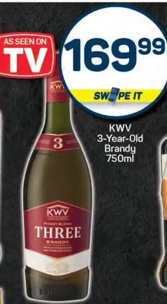 Pick n Pay KWV 3-Year-Old Brandy offer