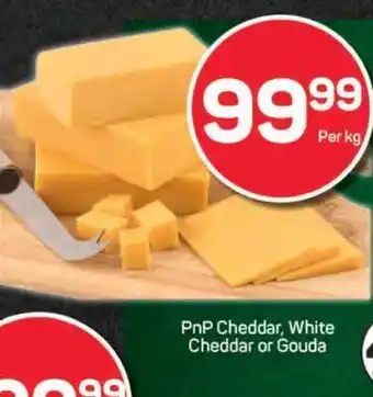 Pick n Pay PnP Cheddar, White Cheddar or Gouda offer