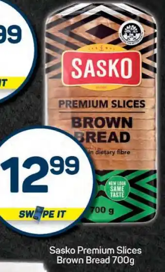 Pick n Pay Sasko Premium Slices Brown Bread 700g offer