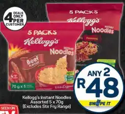 Pick n Pay Kellogg's Instant Noodles offer