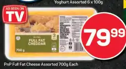 Pick n Pay PnP Full Fat Cheese Assorted offer