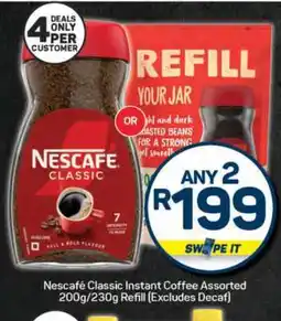Pick n Pay Nescafé Classic Instant Coffee Assorted offer