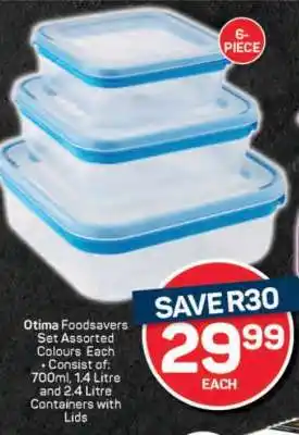 Pick n Pay Otima Foodsavers Set offer