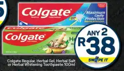 Pick n Pay Colgate Toothpaste offer