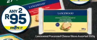 Pick n Pay Lancewood Processed Cheese Slices Assorted 350g offer