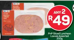 Pick n Pay PnP Sliced Luncheon Loaves Assorted 200g offer