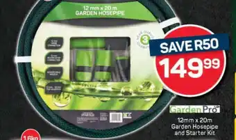 Pick n Pay GardenPro Garden Hosepipe and Starter Kit offer