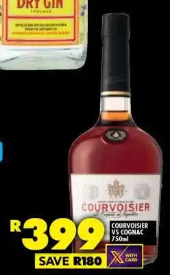Shoprite Courvoisier VS Cognac offer