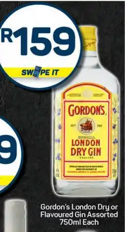 Pick n Pay Gordon's London Dry Gin offer