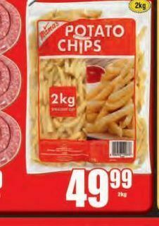 Boxer Mama's potato chips offer
