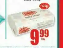 Boxer Baby steps soap offer