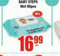Boxer Baby steps baby wipes offer