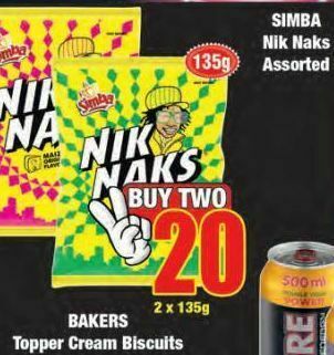 Boxer Simba niknaks 2 offer