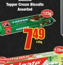 Boxer Bakers biscuits offer