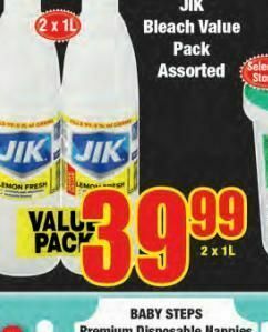 Boxer Jik bleach offer