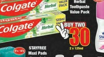 Boxer Colgate toothpaste 2 offer