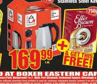 Boxer Home square kettle offer