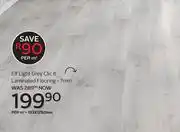 CTM Elf Light Grey Clic It Laminated Flooring 7mm 193 x 1292mm-Per Sqm offer