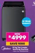 Midea 14Kg Top Loader Washing Machine