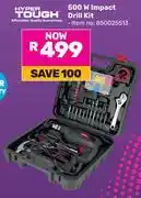 Hyper Tough 500W Impact Drill Kit