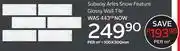CTM Subway Arles Snow Feature Glossy Wall Tile 100 x 300mm-Per Sqm offer