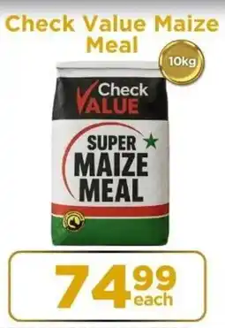 Check Star Check Value Maize Meal offer