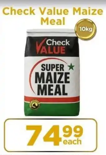 Check Star Check Value Maize Meal offer