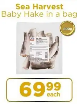 Check Star Sea Harvest Baby Hake in a bag offer