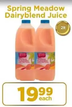 Check Star Spring Meadow Dairyblend Juice offer