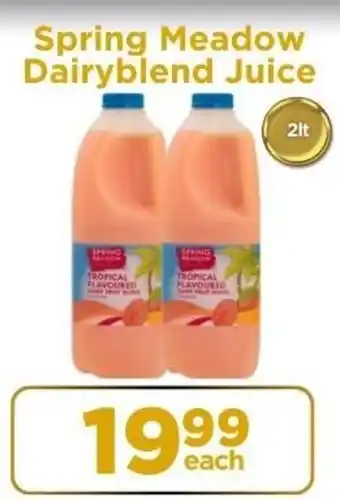 Check Star Spring Meadow Dairyblend Juice offer