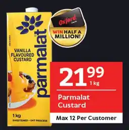 Oxford Freshmarket Parmalat Custard offer