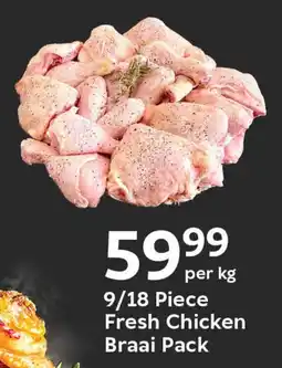 Oxford Freshmarket Fresh Chicken Braai Pack offer