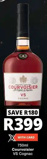 Checkers Courvoisier VS Cognac offer