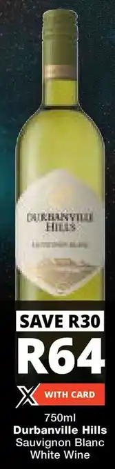 Checkers Durbanville Hills Sauvignon Blanc White Wine offer