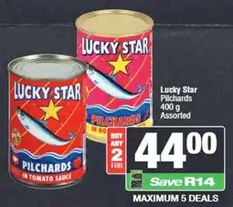 Spar Lucky Star Pilchards Assorted offer