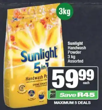 Sunlight Handwash Powder Assorted
