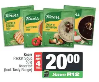 Spar Knorr Packet Soup Assorted offer